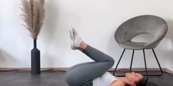 Sexy Workout in White Ankle Socks
