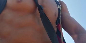 Compilation - Watch my cock peeing&comma; jerking off in nature&comma; and moaning while touching myself as I drive&period;