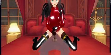 CM3D2 Rin Tohsaka Femdom Sex