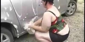 Sexy BBW Car Wash (Milla Monroe)