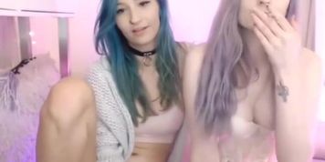Very Alternative Lesbians Having Fun On Cam...