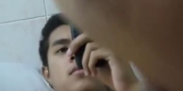 Thai call boy jerked