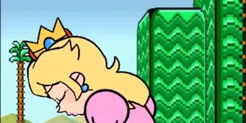 Peach farts on mario
