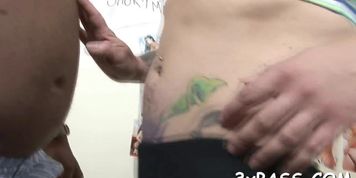 White ass for black rod - video 31