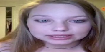 Juicy BBW Teen bounces around on public cam
