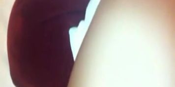 White chick takes black dick from behind