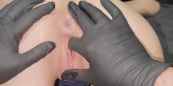 Emily18 First Time: Tiny Teen Ass and Pussy Fingered by StepDaddy