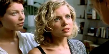 Stephanie Vogt Underwear Scene  in Pendulum (Larissa Mendes)