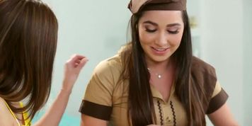 Girlsway - How to sell cookies in proper way - Shyla Jennings and Karlee Grey