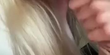 My step sister can&rsquo;t stop sucking my big cock and smoke if my weed