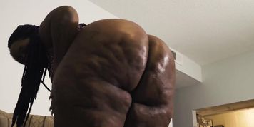 Ms Marshae Stroke Your Cock To My Divine Ebony Ass 4K