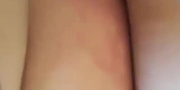 Cheating girl gets it from behind 