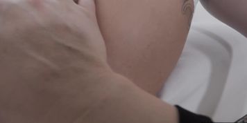 Freaky tattooed girl never has enough cum (Jessie Lee)
