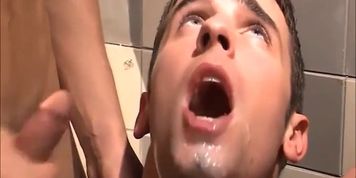 anime double cum in mouth after double dick in ass outdoor bottle