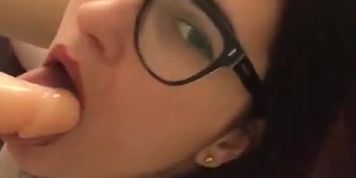Daniela Basadre Nude Dildo Sucking Porn Video