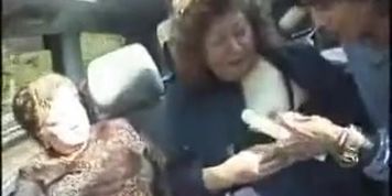 granny Asians in bus