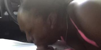 Getting head while her bf is at pool looking for her 