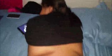 Chunky Chocolate MILF POV Doggy