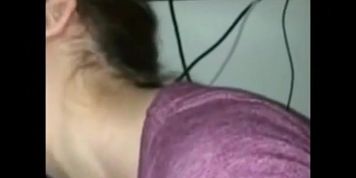 Beautiful girl sucking big cock
