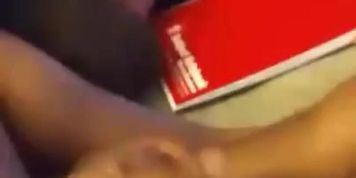 getting ready to cum in front of female friend