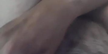 Smokin crystal and stoking my dick