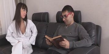 EVERGF - Poor stud allows unusual mate to penetrate his exgf for cash
