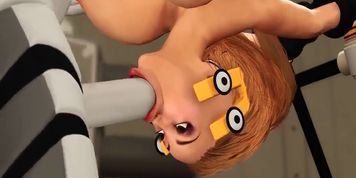3DXPASSION - Hard sex in the sci-fi lab Hot blonde in restraints gets fucked by an alien