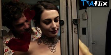 Javiera Diaz De Valdes Butt,  Breasts Scene  in Scrambled Beer