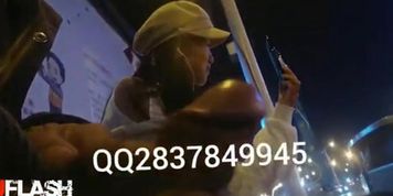 Flash Asian At Bus Stop