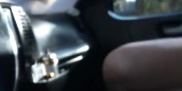Teen sucking big cock while being camera shy