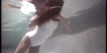 Sexy Teen Alissa POV Groped in the Pool - More of her at Grope-Cam.com