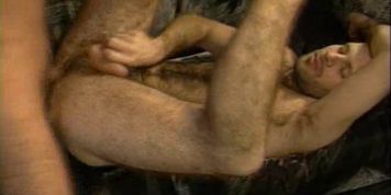 GAY BEARS HARDCORE - Hairy Hunks Cock Drilling And Cumming