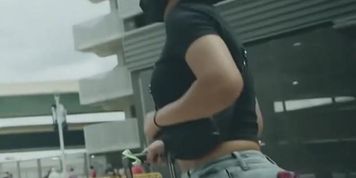 Bayley ass tight jeans