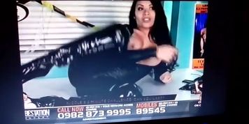 NS Halloween Black Catsuit Part 2