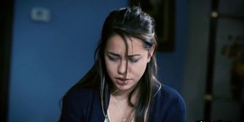 Dick manipulates Alina into a hot sex and gets her pussy slammed