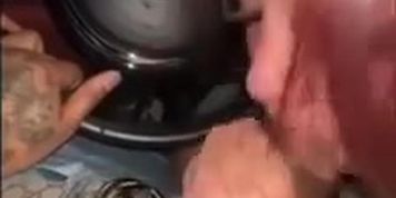 Lexi2legit and her friend suck and screw on the drive thru