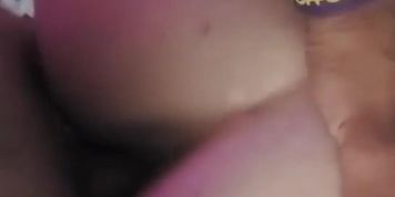 Big booty brunette bendover