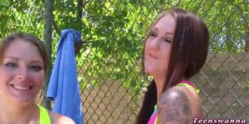 Real teen gets facial - video 11