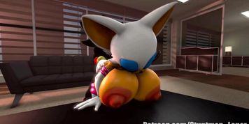 Sonic Team - 3D Rouge And Shadow Sex Rough (Rachel Rouge)