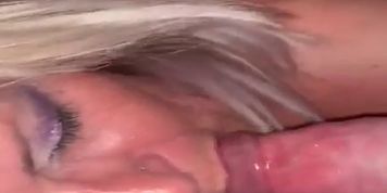 Milf sucks 18 yr old boy for cash