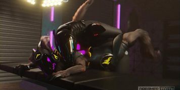 SYNTH RAVEGAES TINY PROTOGEN GIRL'S PUSSY TWICE [FURRY] [MESSY] [ROUGH]