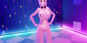 MMD sexy bunny megurine luka and 2 other guests (Submitted by Ngon) (Bambi Sweet)