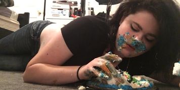 Cute Girl Cake Stuffing