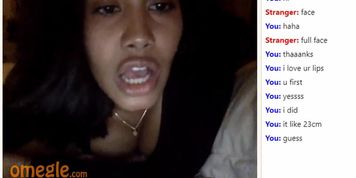 What do you feed that thing? // Omegle Milf // Lip tease // Big dick reaction
