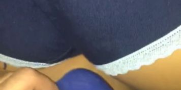 Giving little Sister Massage