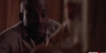 Step-step dad with monster BBC takes advantage of naive daughter