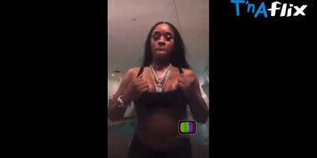 Sexyy Red Breasts Scene  In Sexyy Red Sexy And Nude Flashing Her Hot Big Tits