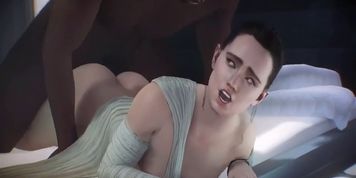 Finn screw Rey: Star Wars xxx parody