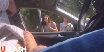 2 Sexy Teen Dickflash Giving Directions