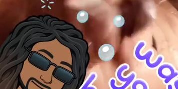 Mr. G shower time